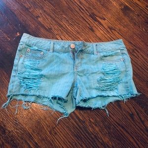 American Eagle Distressed Shorts